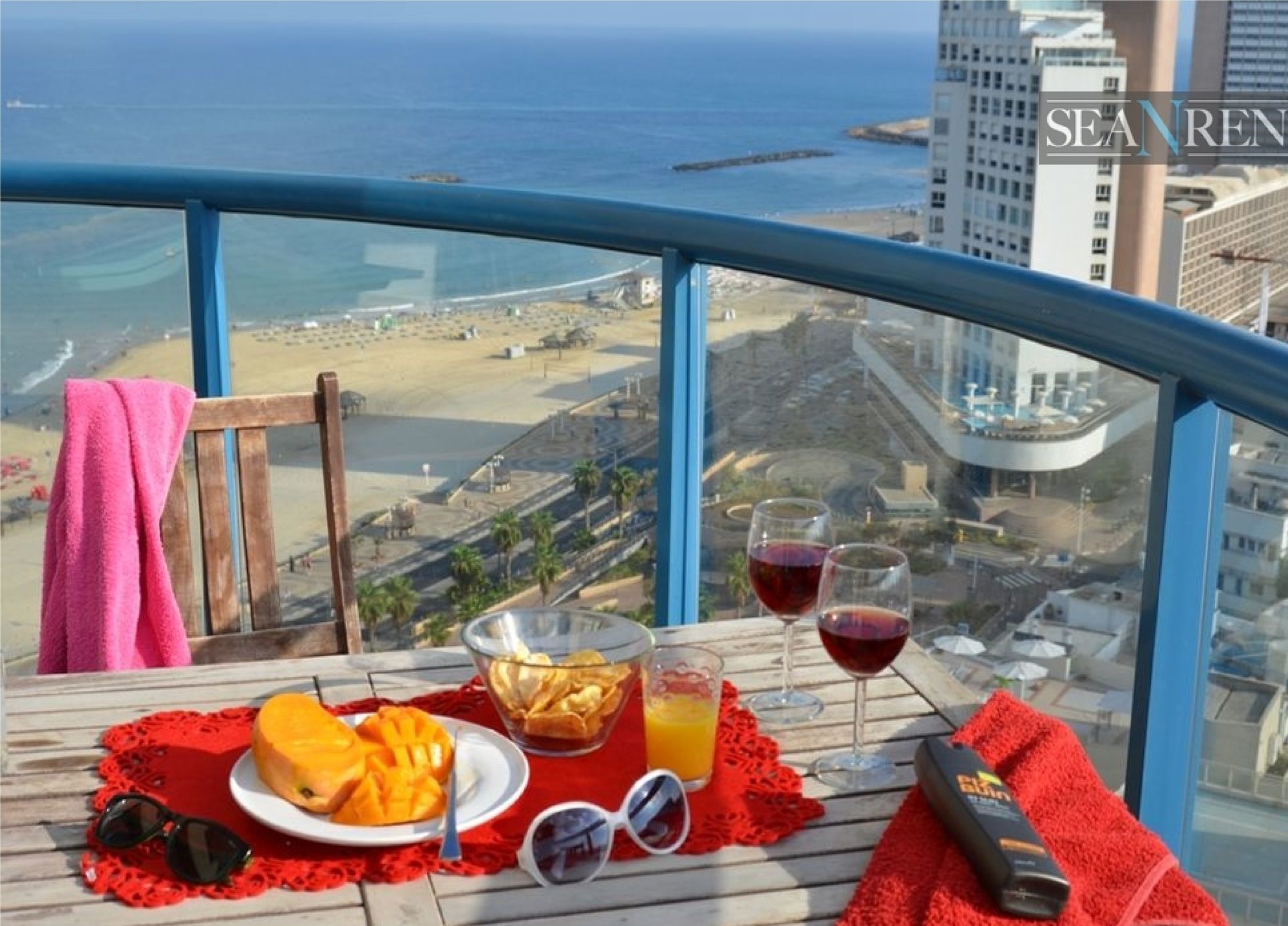 Excellent Beachfront Apt W/ Pool Access By Sea N' Rent Тель-Авив Экстерьер фото